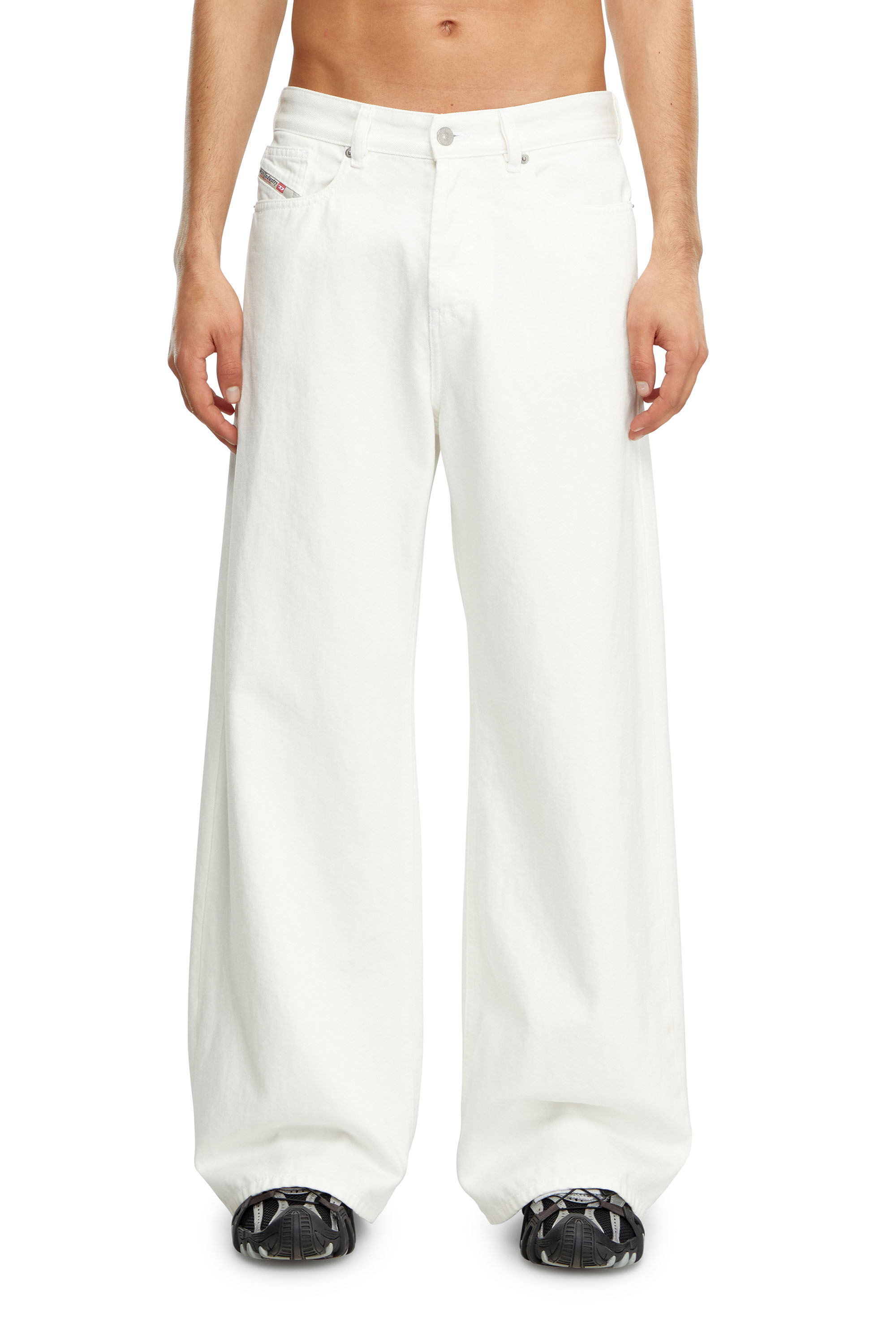 Diesel - Relaxed Jeans 1996 D-Sire 09I41 Femme, Blanc - Image 6