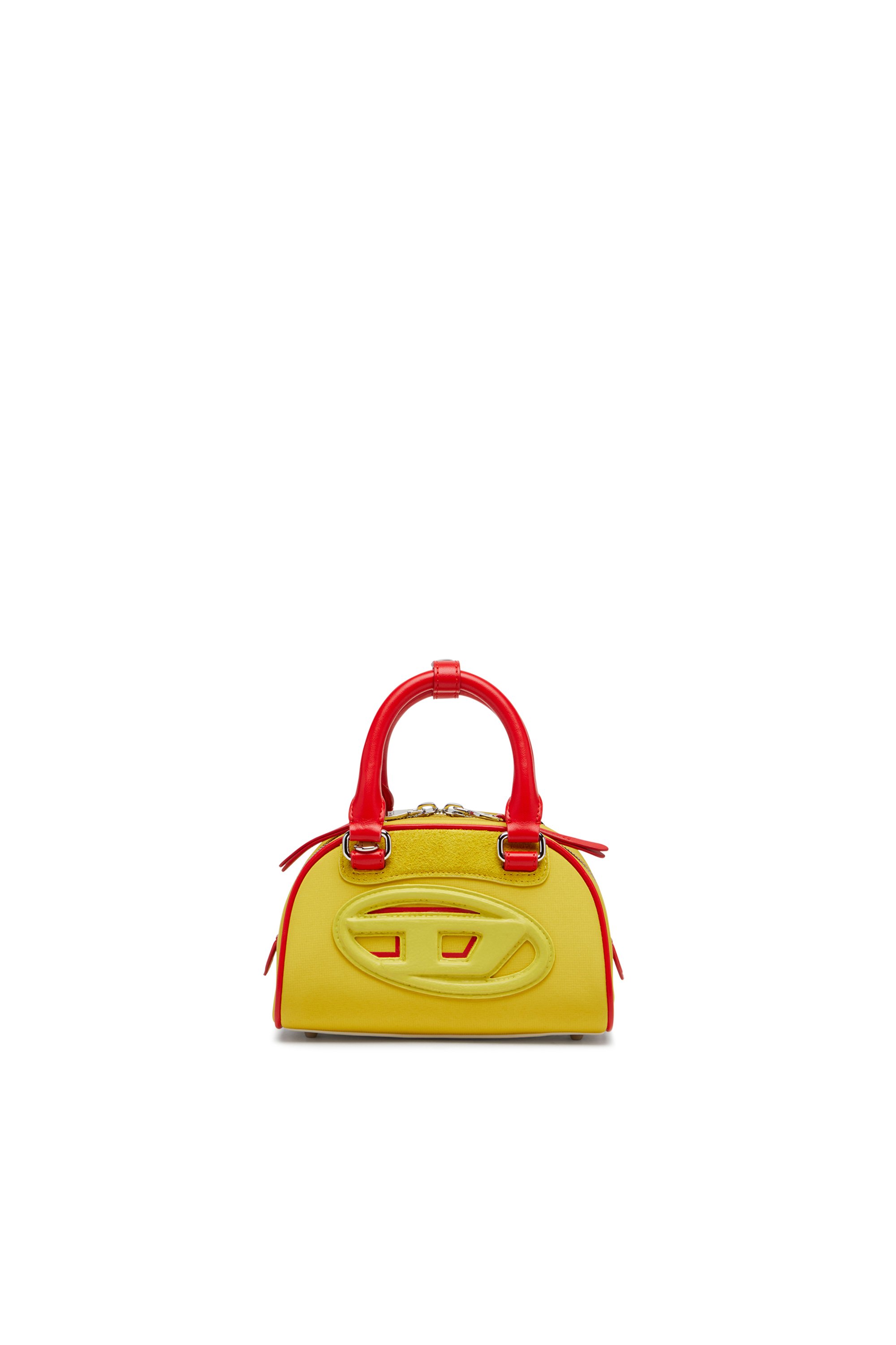 Diesel - 1DR DOME CROSSBODY, 1DR Dome-Mini sac bowling color-block Femme in Jaune - 1