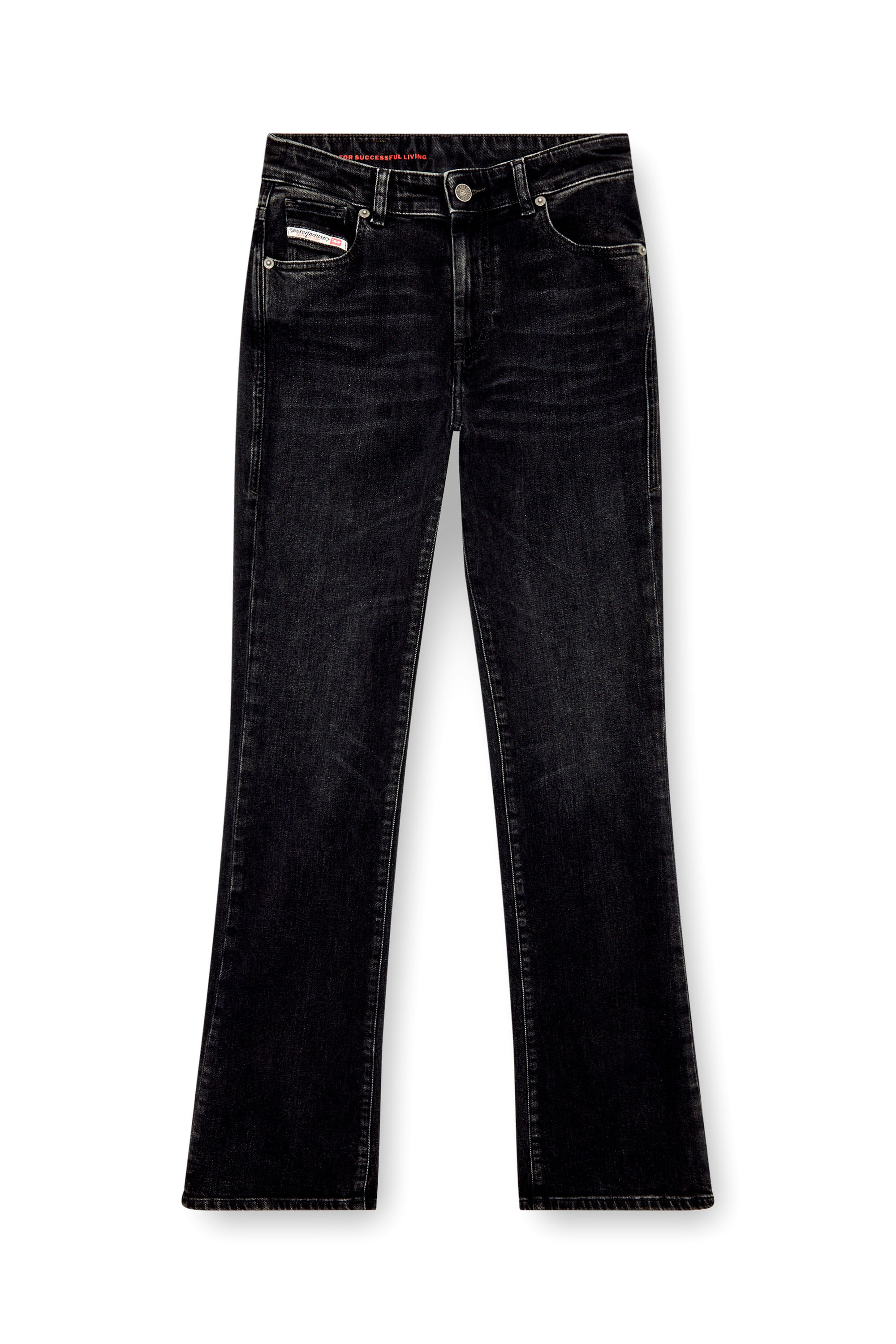 Diesel - Bootcut Jeans 2003 D-Escription 09I30 Femme, Noir/Gris foncé - Image 3