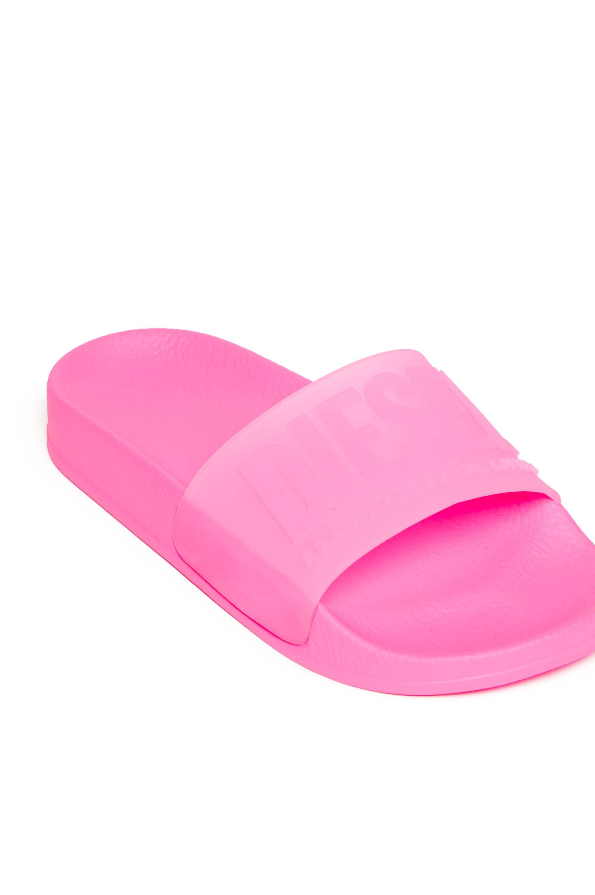 Diesel - SA-MAYEMI CC, Claquettes de piscine en caoutchouc semi-transparentes Mixte in Rose - 4