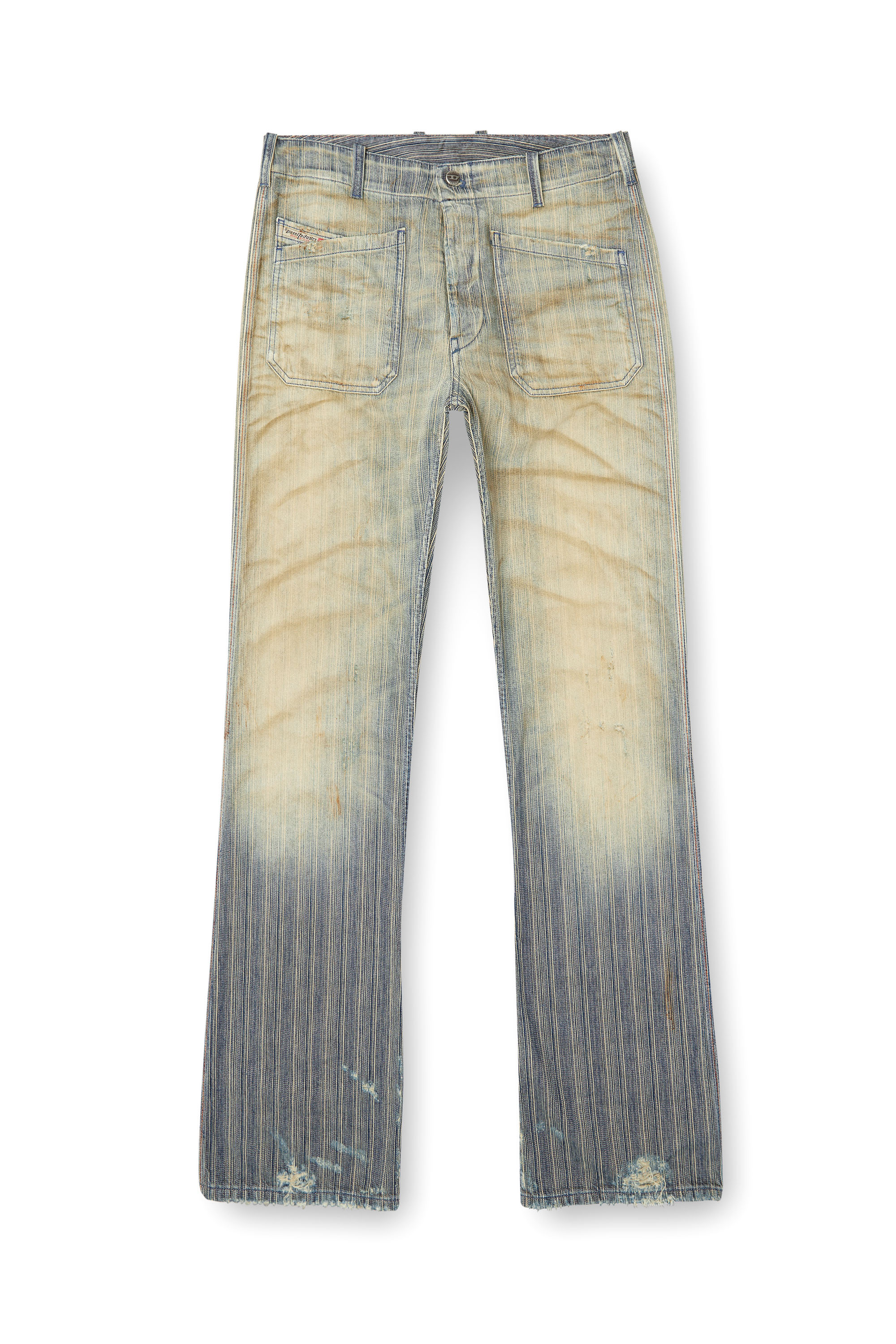 Diesel - Bootcut Jeans D-Moorix 09L55 Homme, Bleu moyen - Image 3