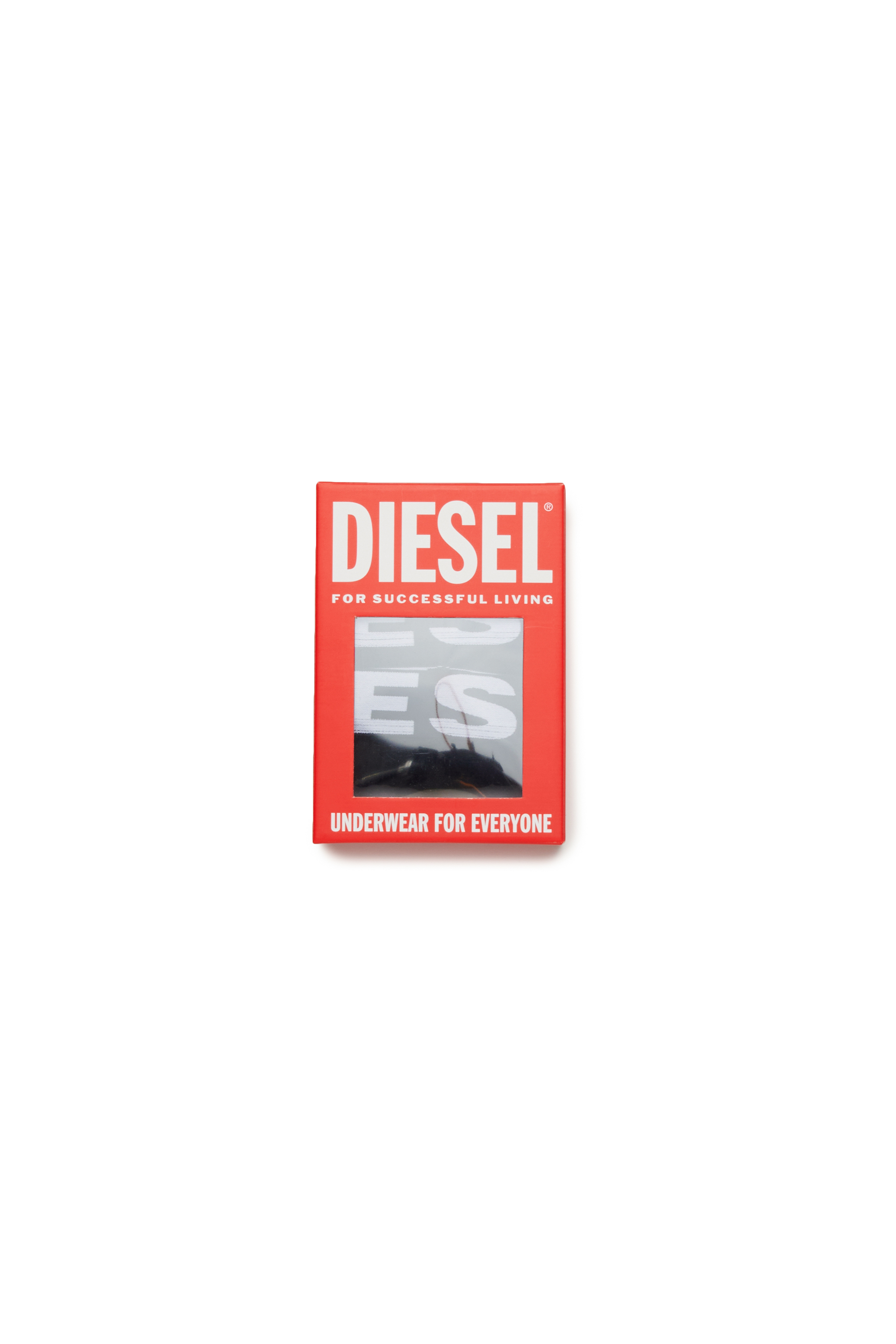 Diesel - UMBX-UPARRYTHREEPACK-DSL, Boxer avec taille à maxi logo Homme in Noir - 3
