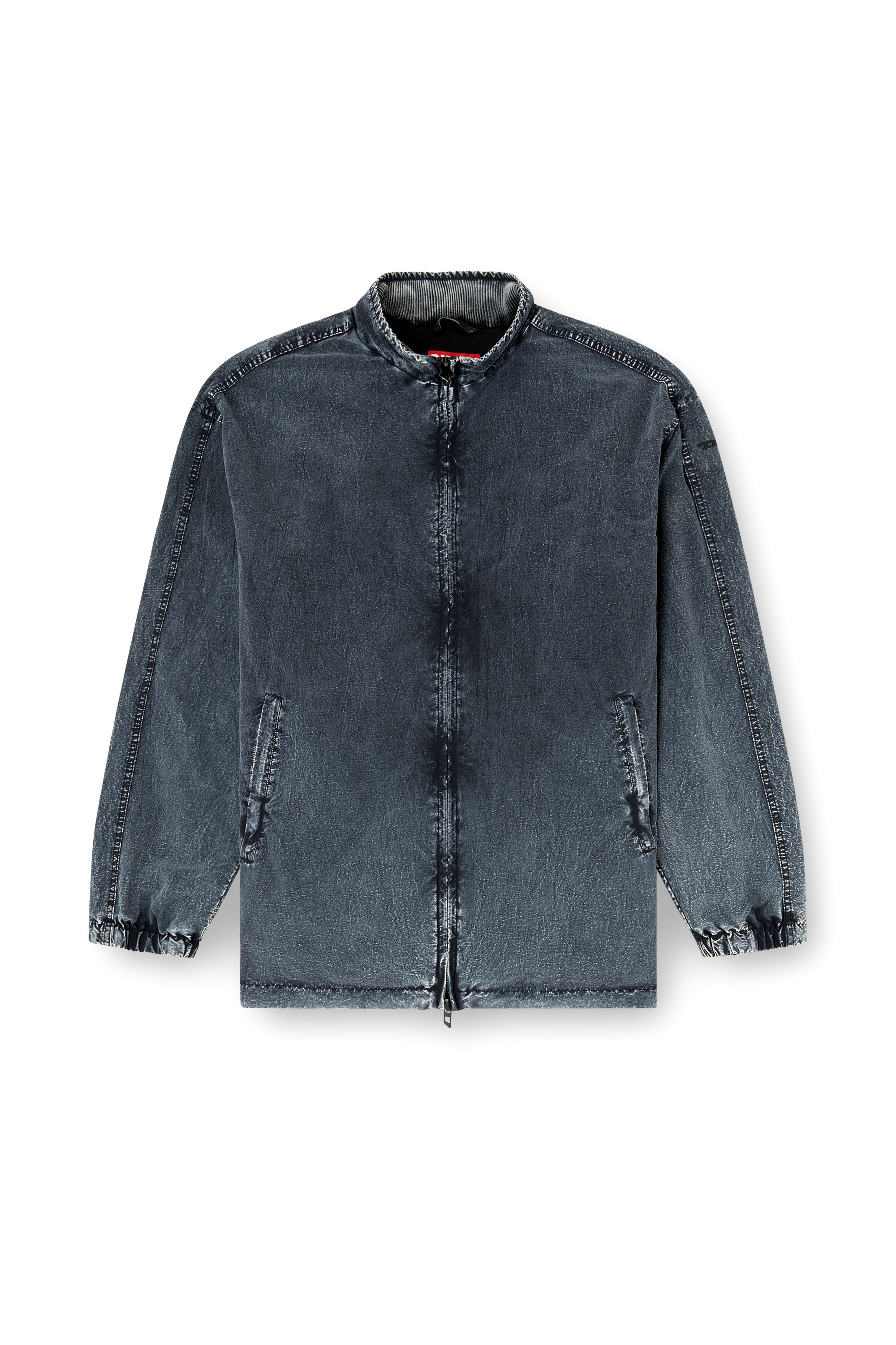 Diesel - J-WILSON, Veste en taslan de nylon recyclé Homme in Noir - 3