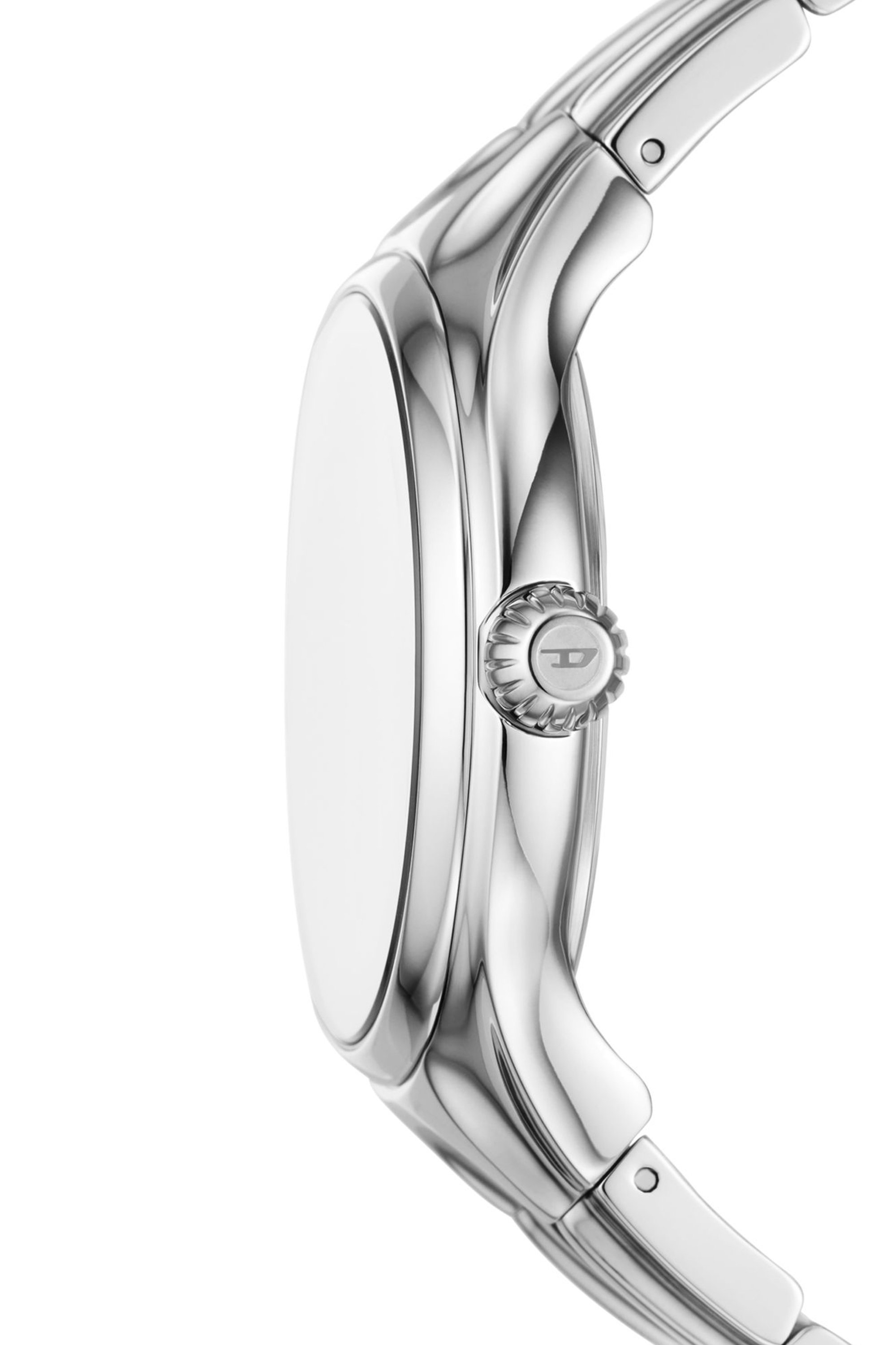 Diesel - DZ2205 WATCH, Montre Streamline à trois aiguilles en acier inoxydable Homme in Gris argenté - 3