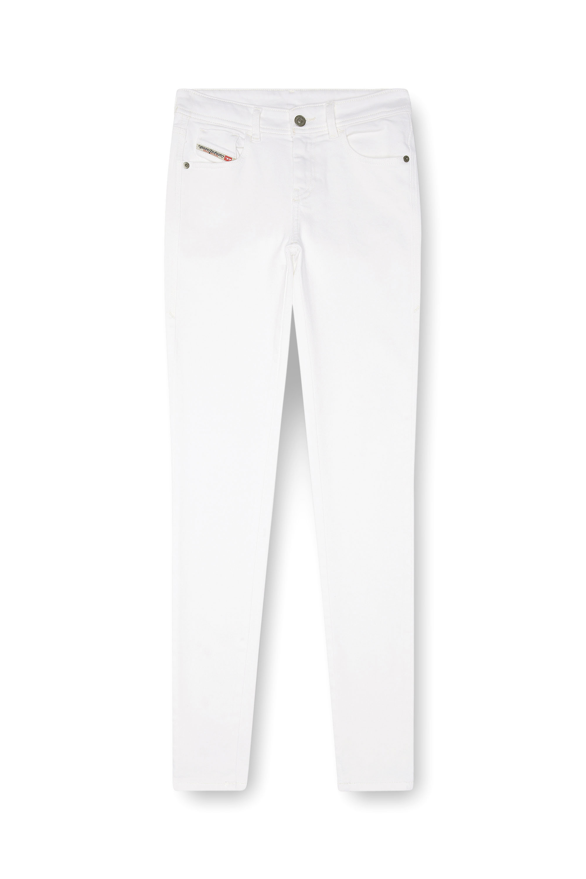 Diesel - Skinny Jeans 2017 Slandy 09F90 Femme, Blanc - Image 3